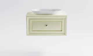 Тумба с раковиной Astra-Form Шарм 4631177714979 70 см бежевый матовый